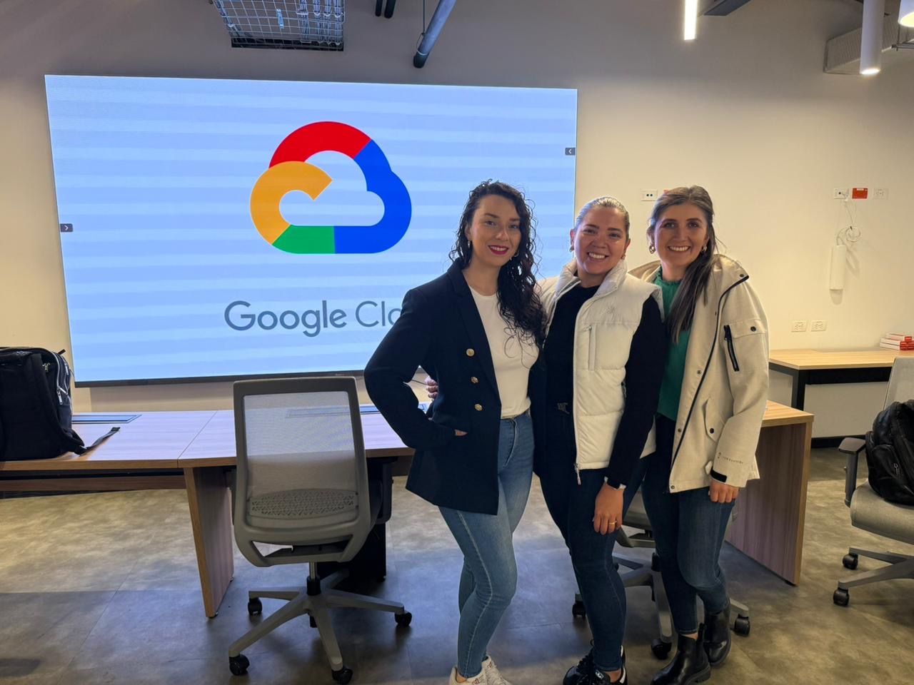 Mayrena Barraza en evento de Google Cloud